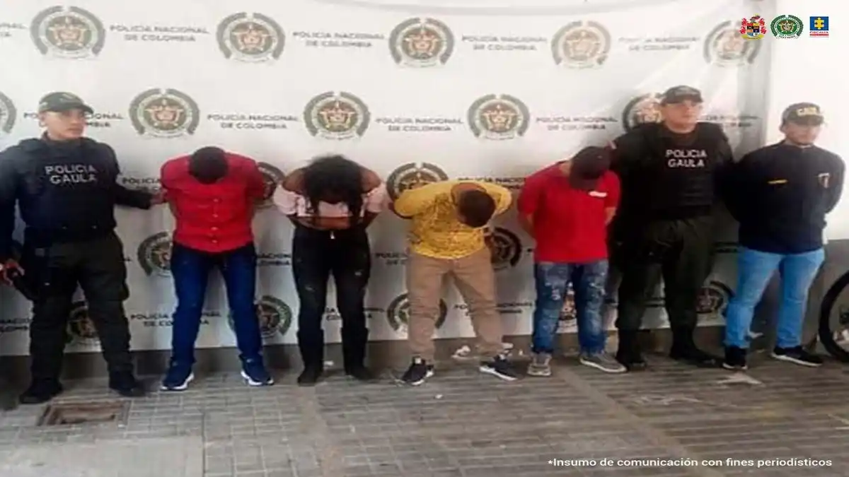 DETENIDOS 11  integrantes de las disidencias de las Farc: están implicados en diversos delitos en Colombia