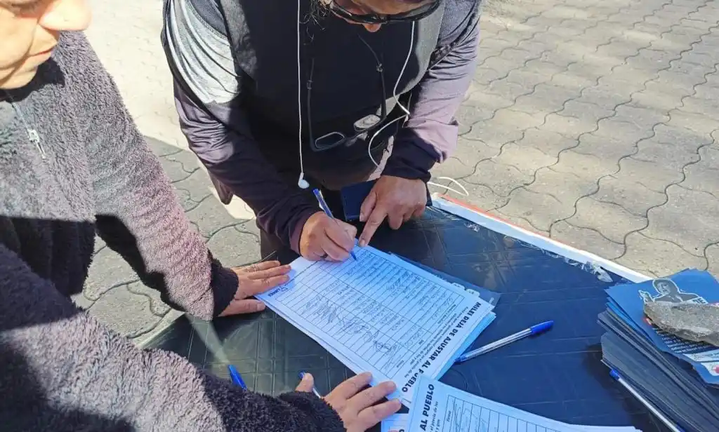 Libres del Sur junta firmas en Mar del Plata para congelar el precio de los alimentos, luz y gas