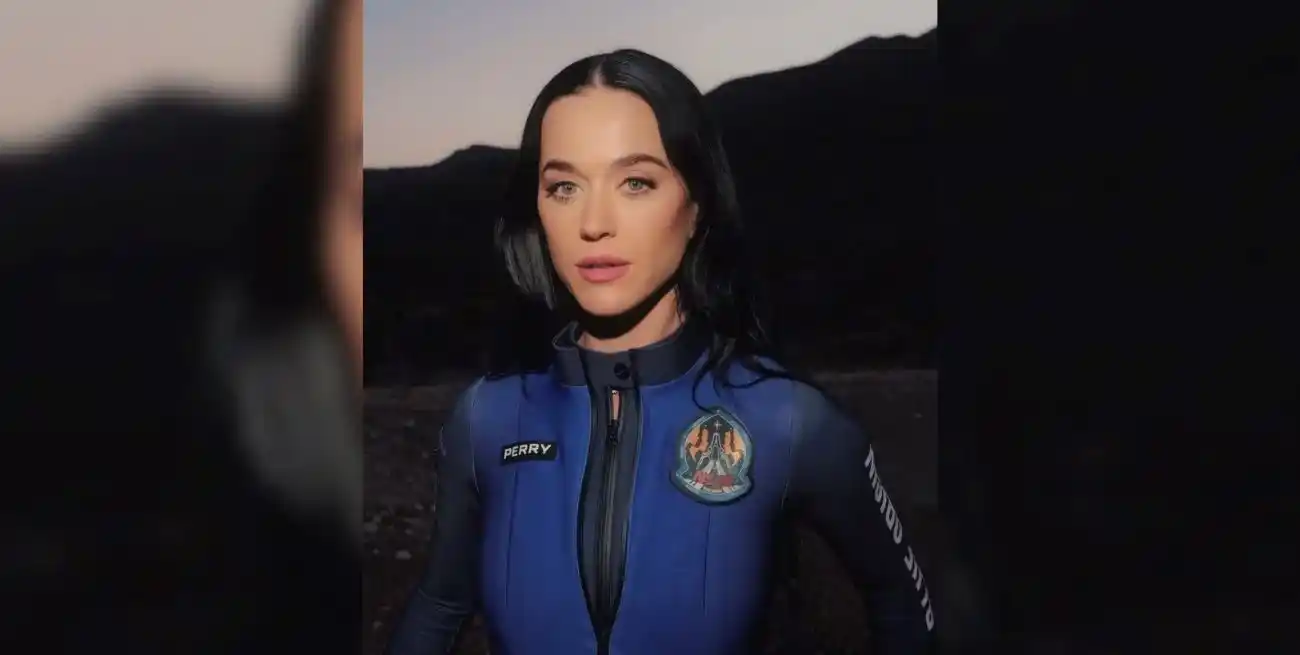 Katy Perry viajó al espacio. Crédito: @PInsider_