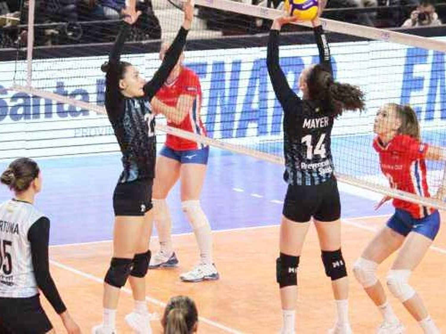 República Checa se quedó con el
partido frente a Las Panteras en Rosario