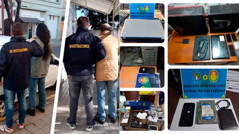 Allanaron una vivienda de Gualeguaychú por una causa de pornografía infantil