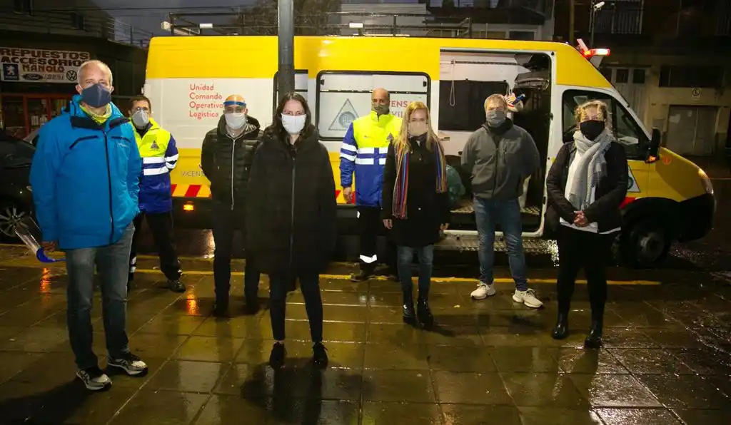 Vicente López: Continúa el programa para asistir durante el invierno a quienes lo necesiten