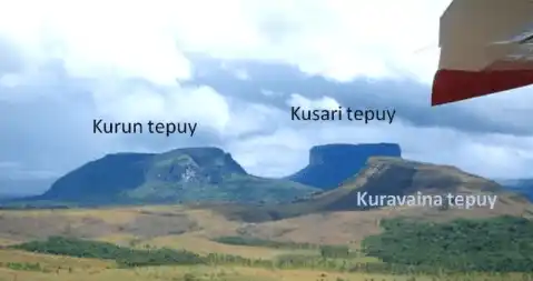 Ubicación del Tepuy que investigará la fiscalía. Foto Twitter