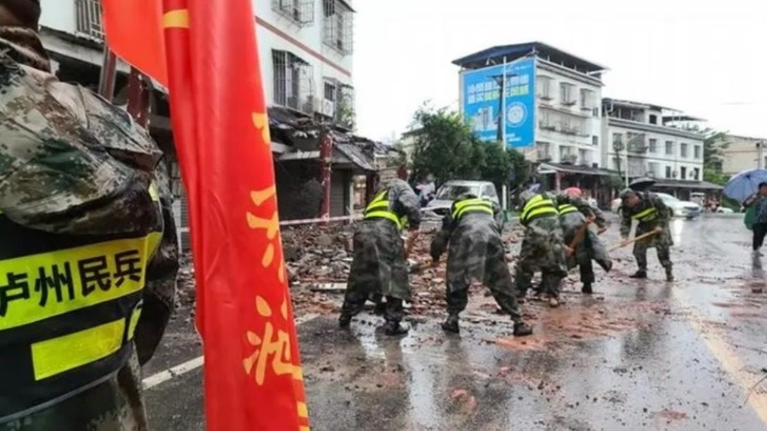 Un terremoto de magnitud 6.2 deja más de 100 muertos en China