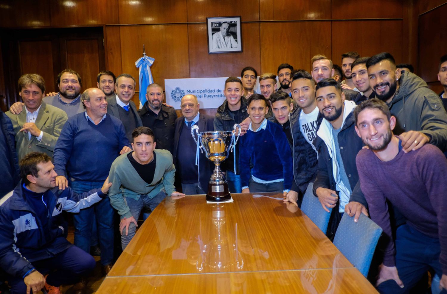 Arroyo recibió a Alvarado tras el ascenso a la B Nacional