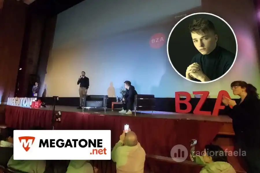 Mateo Salvatto en Rafaela: presentó la llegada de “Háblalo” al primer retail de Argentina