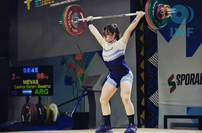 Sasha Nievas sigue superando sus propias barreras. 