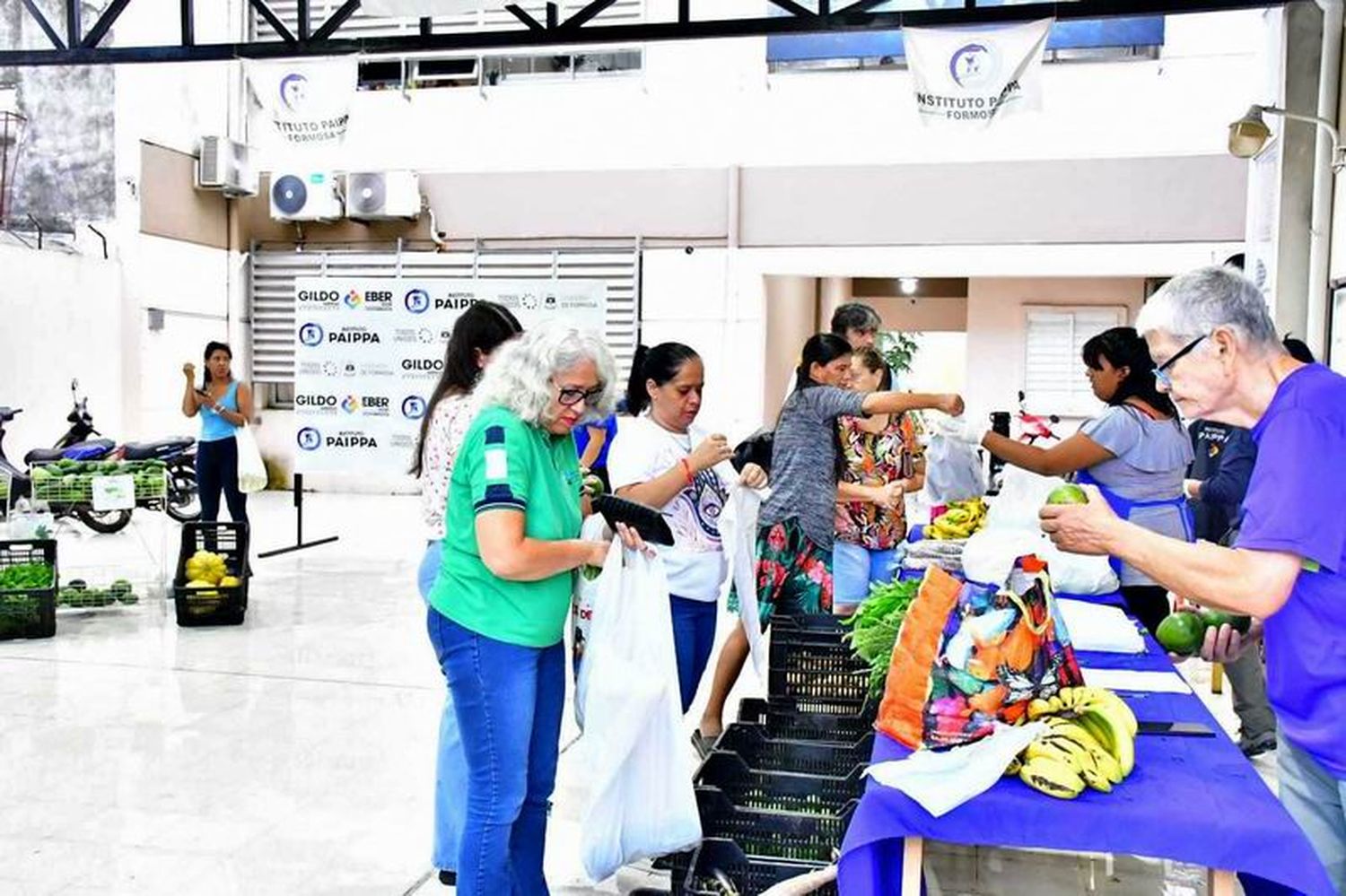 A pesar de la lluvia, las ferias del
PAIPPA se desarrollaron con normalidad