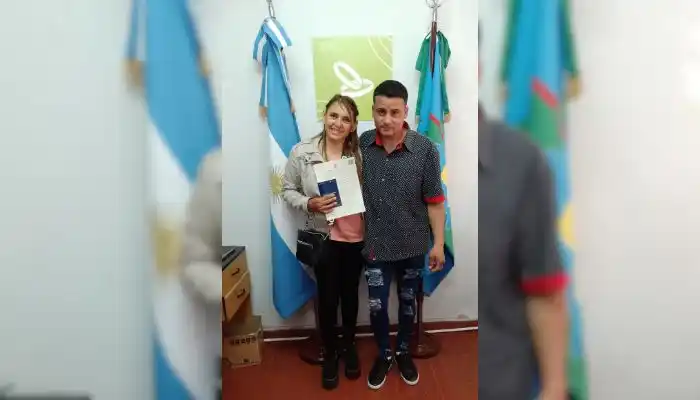 Enzo y Valeria se casaron