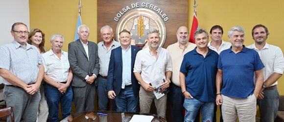 En la Bolsa de Cereales de Entre Ríos el gobernador destacó el compromiso con el sector agropecuario
