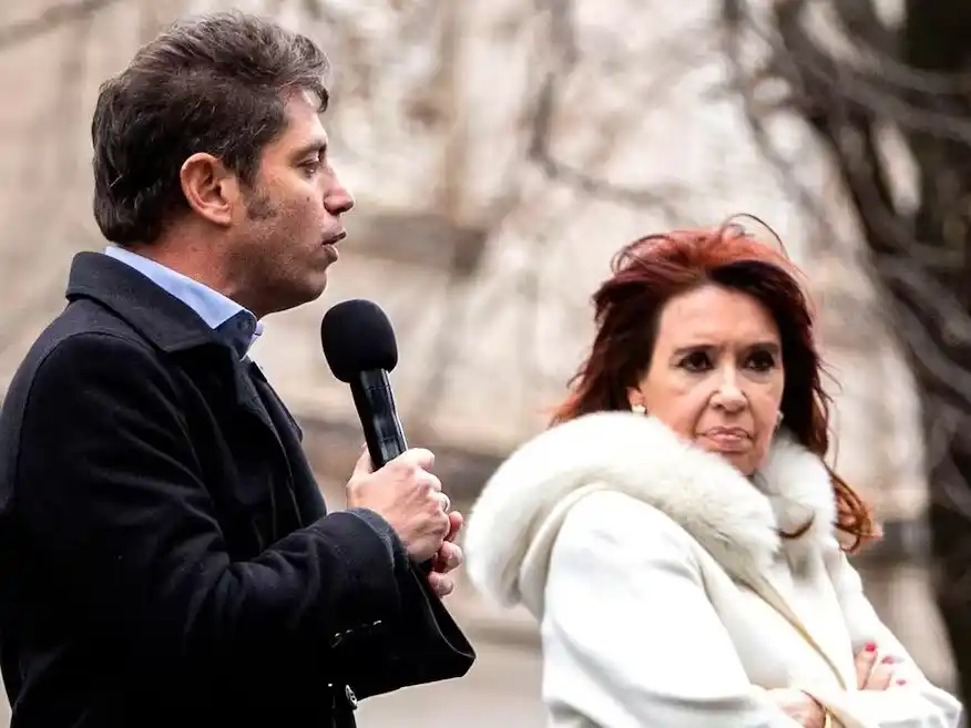 Axel Kicillof y Cristina Fernández de Kirchner.