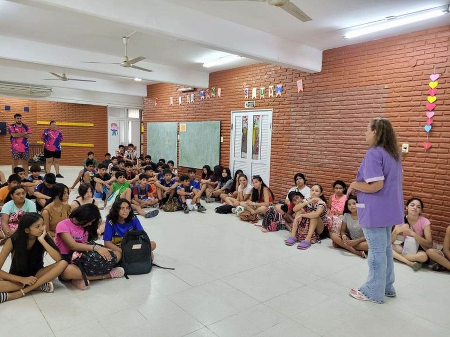 Educación sexual integral 
en la colonia de vacaciones