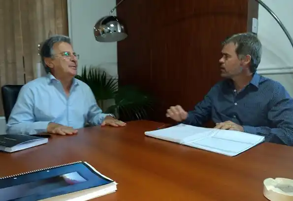 Piaggio realizó gestiones para finalizar la planta de efluentes industriales del PIG 