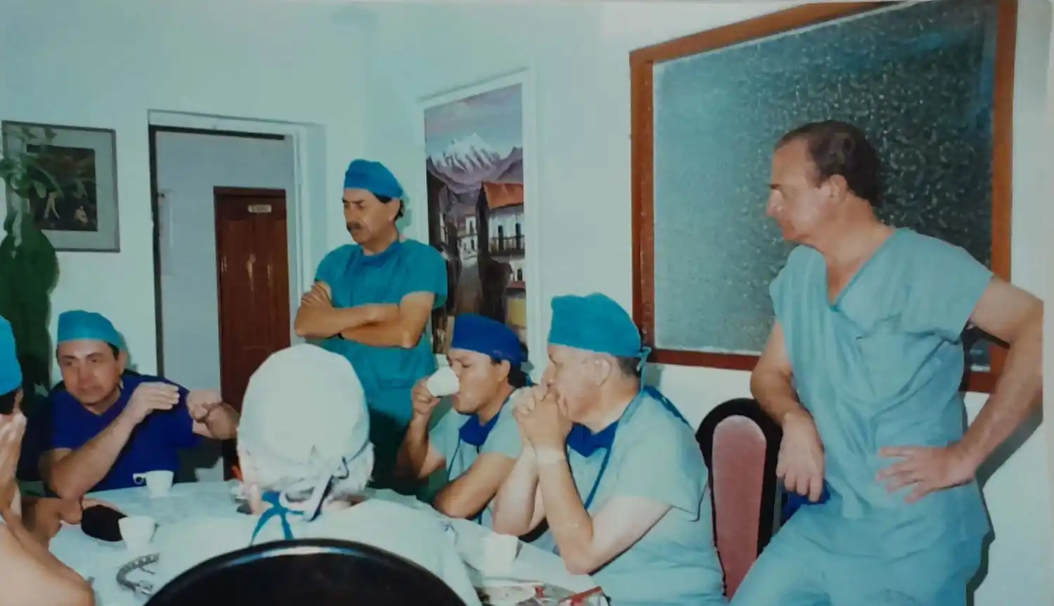 doctor José María Gioíno en capacitacion