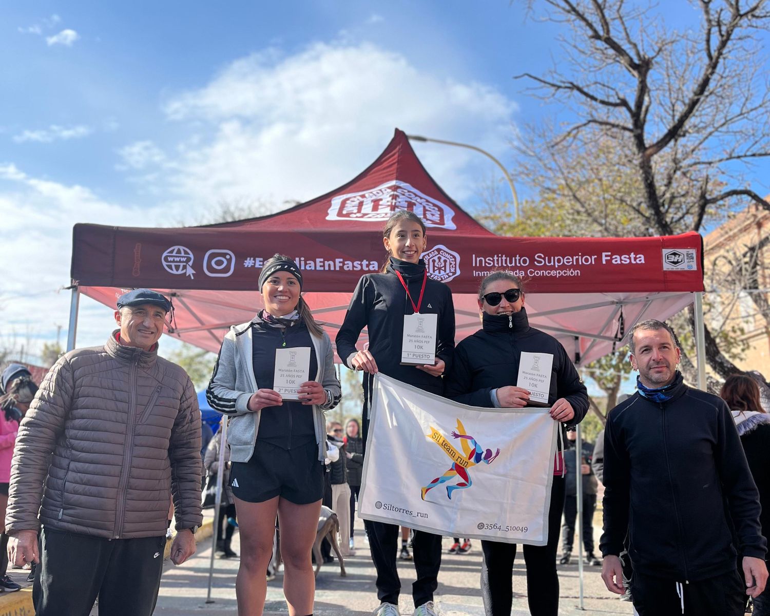 Delrivo y Torres, los ganadores de la general en la carrera de FASTA