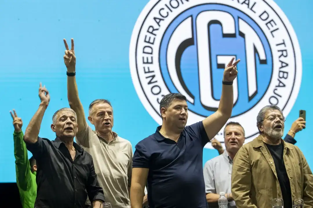 La nueva cúpula de la CGT.