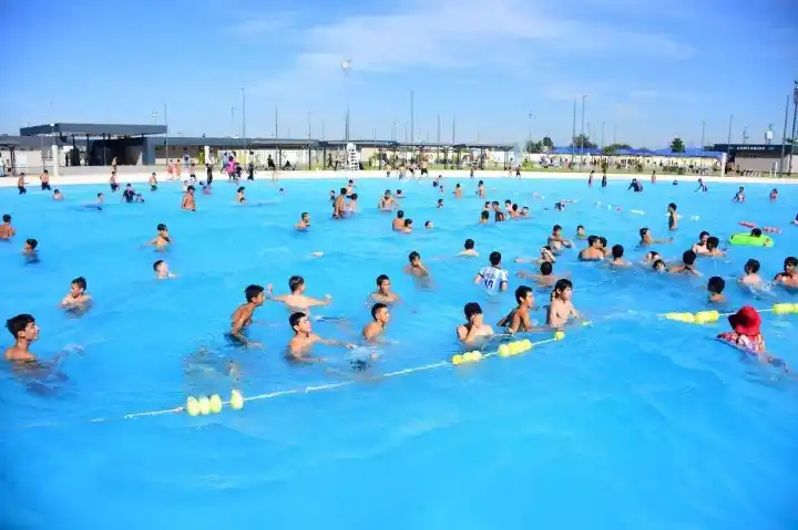 Inicio una nueva semana en la colonia de vacaciones del Parque Acuático