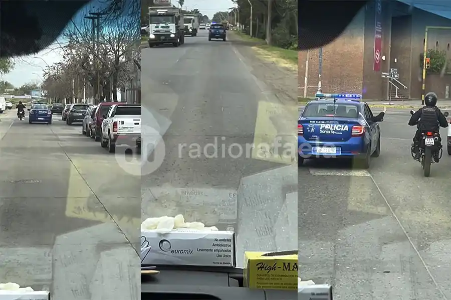 “Código Rojo”: en un importante operativo, escoltaron a un recién nacido en ambulancia de Rafaela a Santa Fe