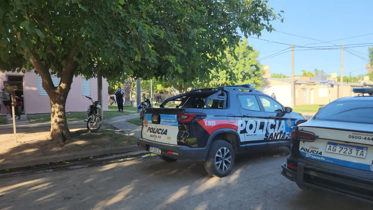 homicidio barrio de 2 abril rafaela tragedia lucas suarez muerte patrullero policia policial 2deabril - 4