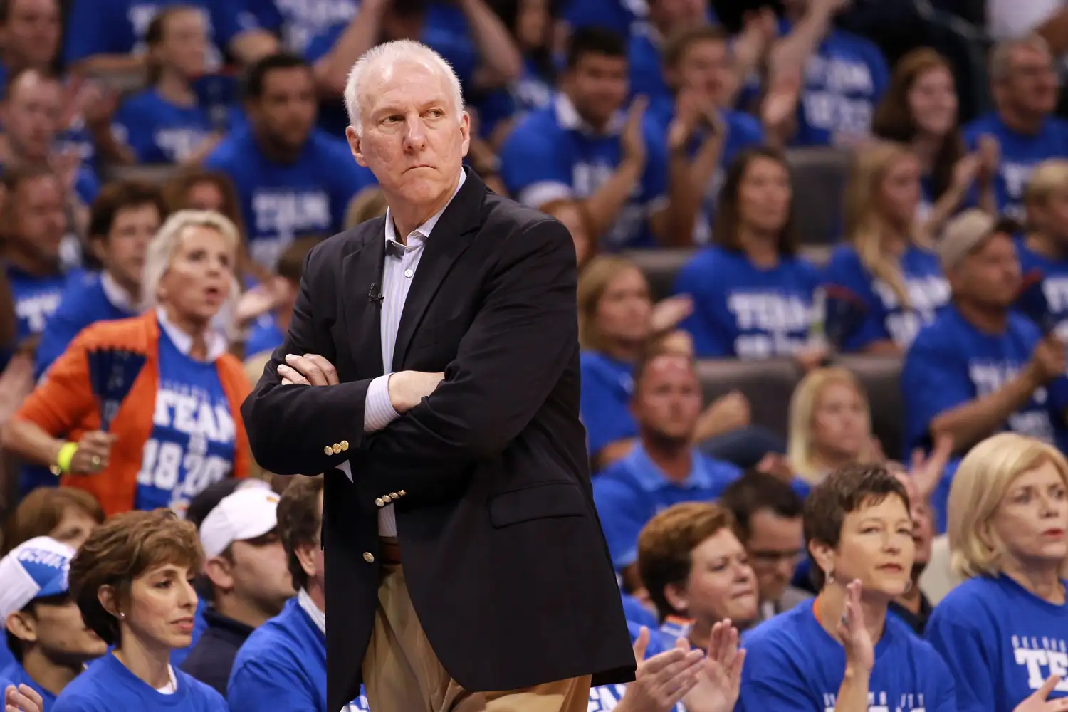 Popovich, el tercero  más ganador de la NBA