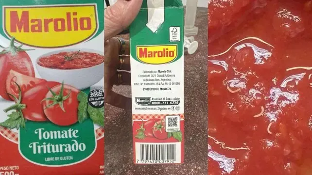 Tomate triturado Marolio.