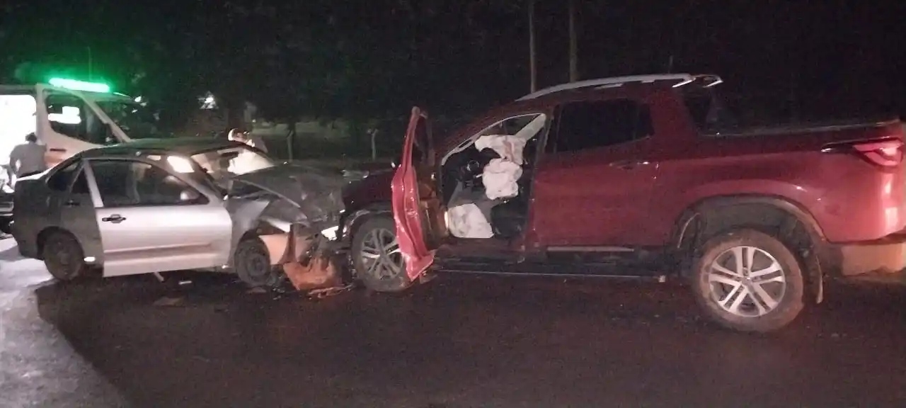 Siniestro vial sobre la ex ruta 131 frente a la planta procesadora de aves