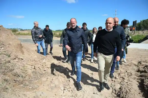 Con el foco en el campo, Insaurralde recorrió Carlos Casares y Pehuajó junto a Nardini y Álvarez Rodríguez