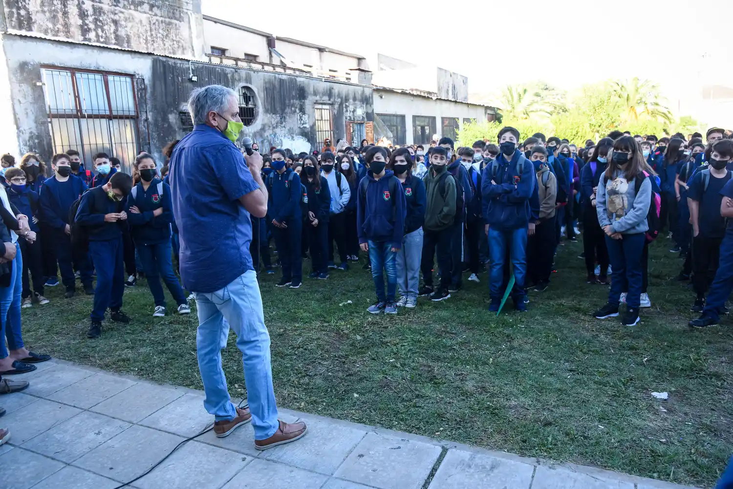 El Intendente Municipal participó del inicio de clases en distintas escuelas
