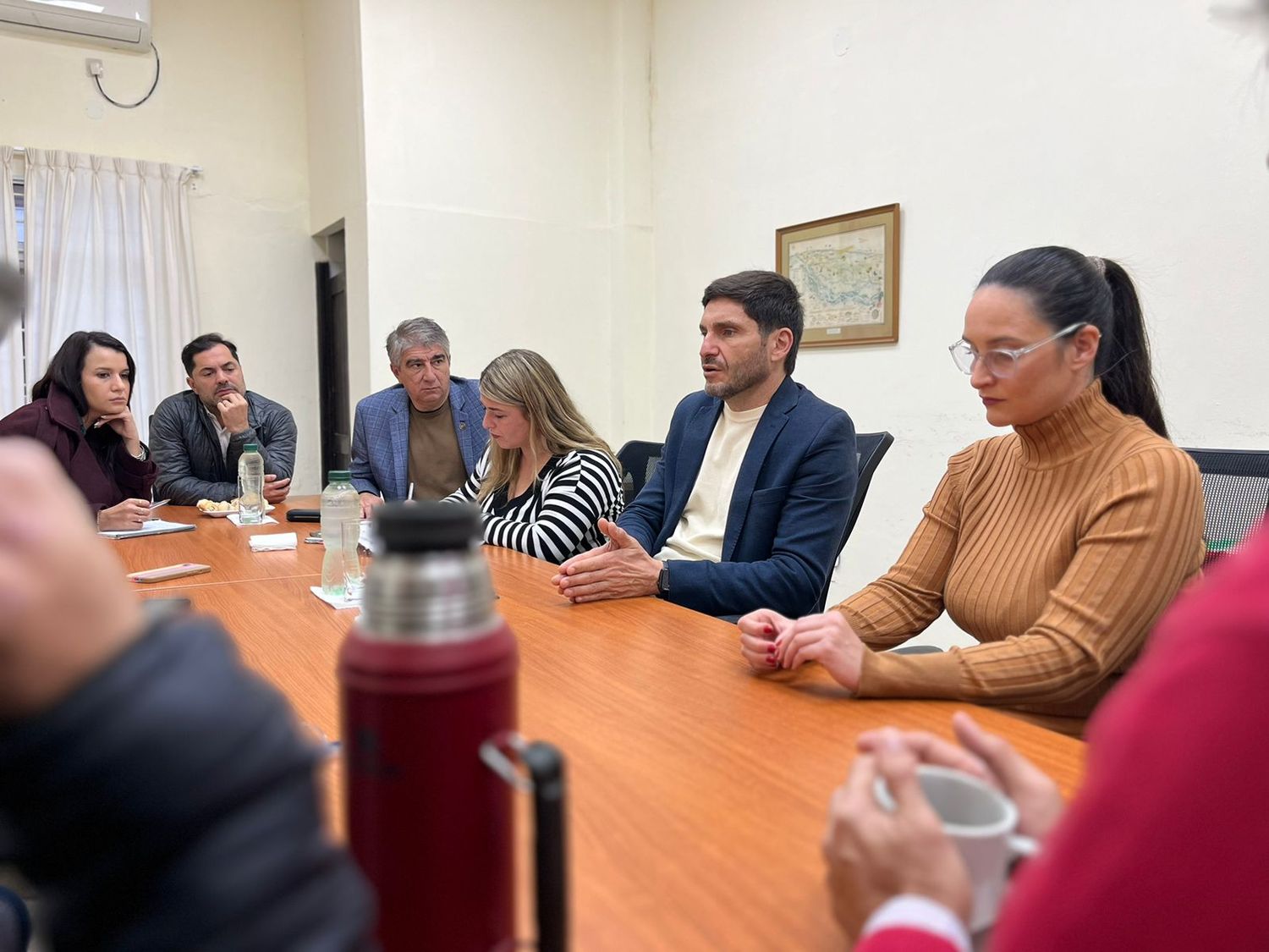 El gobernador Pullaro se reunió con concejales de la ciudad