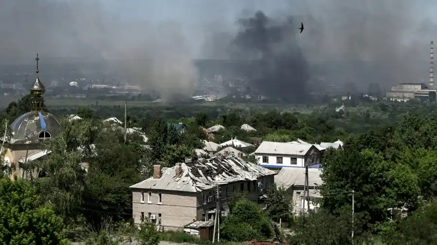 Severodonetsk es el último bastión de las fuerzas ucranianas en Lugansk.