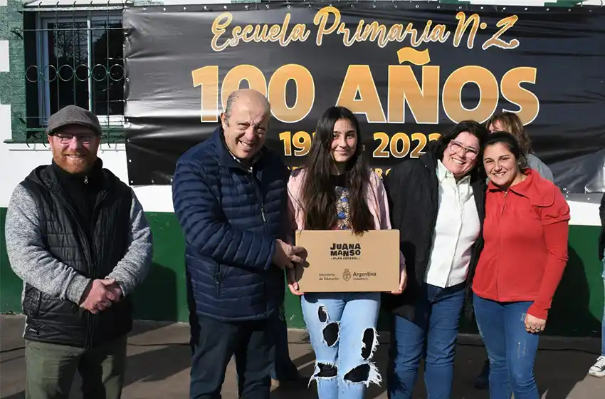 Conectar Igualdad: más de 230 estudiantes marchiquitenses recibieron su computadora