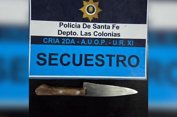 Violento conflicto entre mujeres: detuvieron a una señora de 62 años por amenazar a otra con un cuchillo