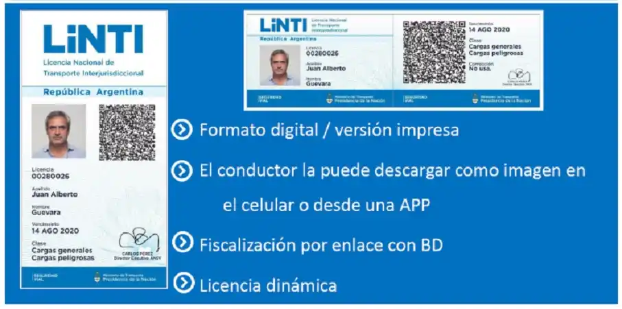 Comienza a regir en todo el país la licencia digital para los conductores profesionales