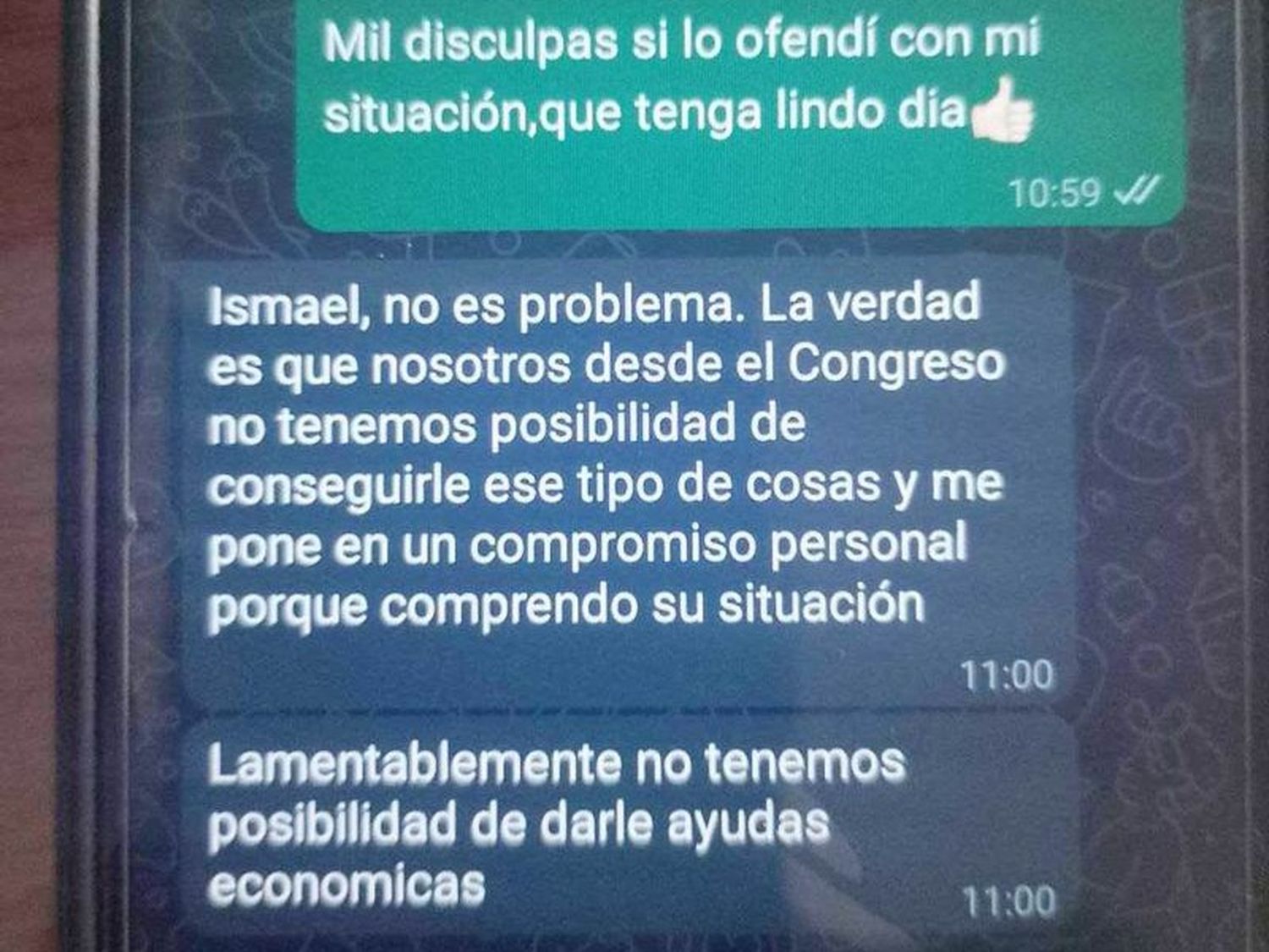 Gabriela Neme y diputadas nacionales
abandonaron a testigos de DD. HH. en Buenos Aires