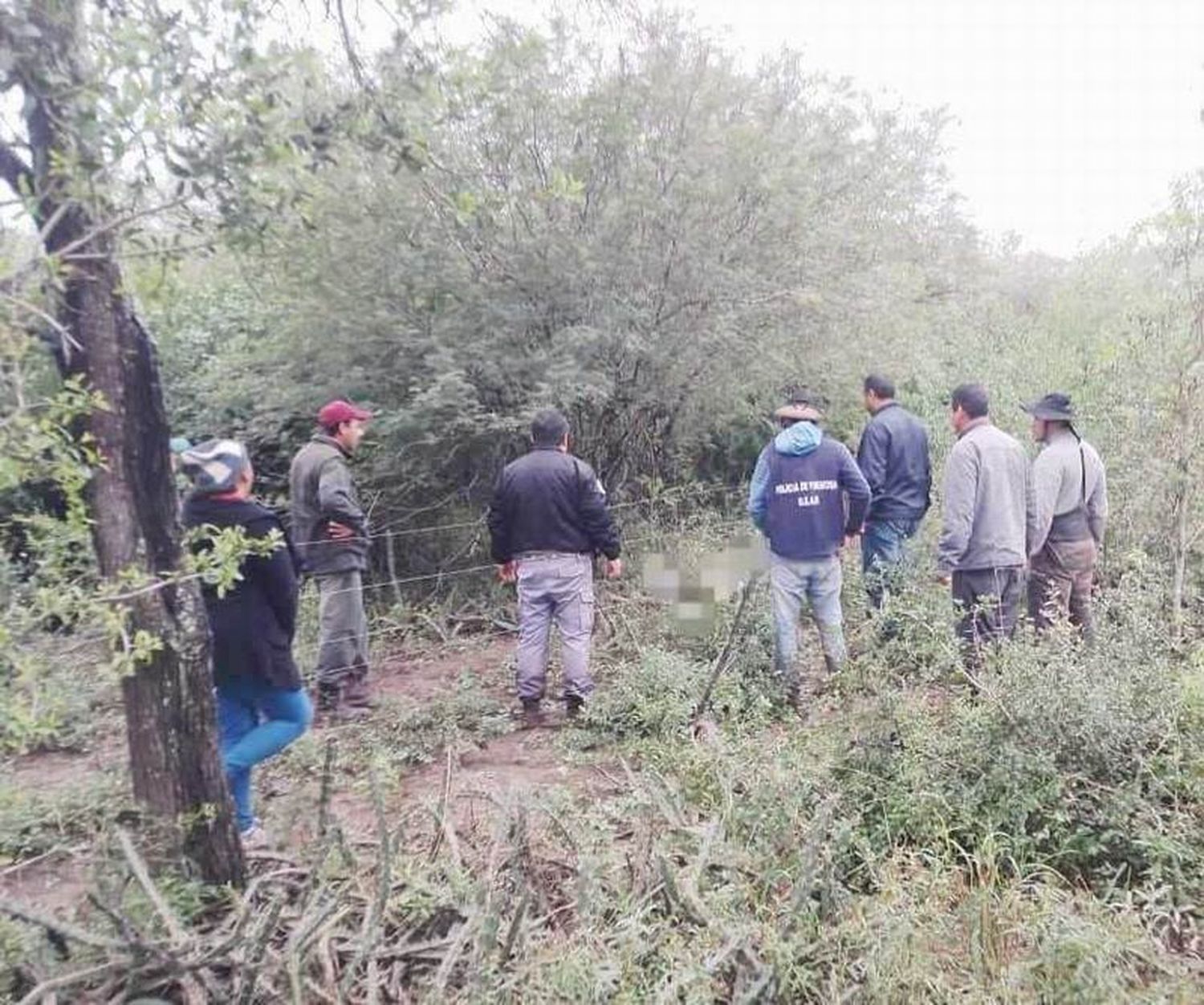 Colonia Rincón Florido: 
Encontraron muerto a un cazador