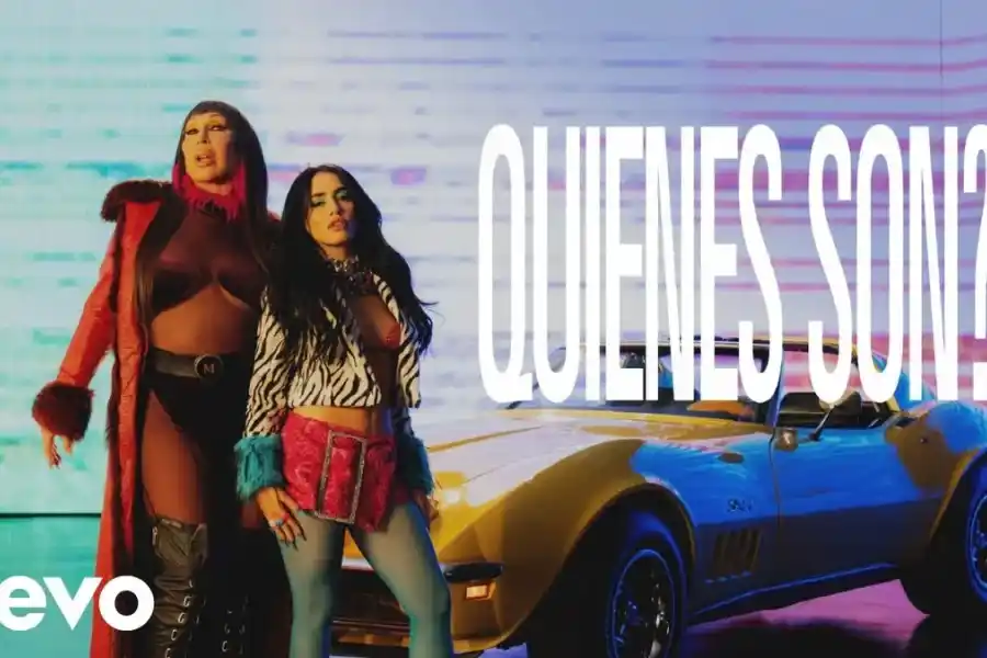 Lali co-protagonizó el video de "Quiénes son?" junto a su homenajeada Moria Casán