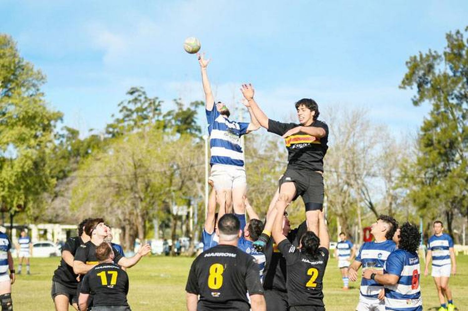 Rugby en La Palmera: Carpinchos vino y ganó 