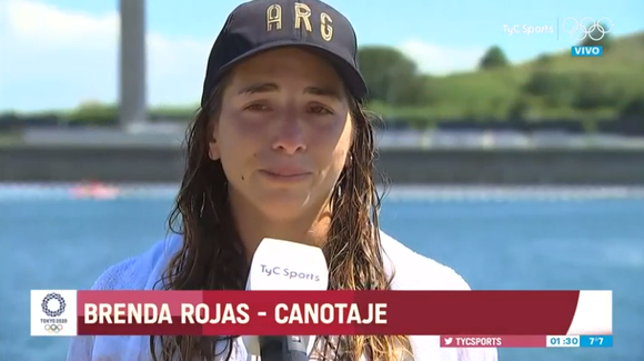 Brenda Rojas, semifinalista en K1 500 en Tokio 2020: cansancio extremo, lágrimas y 20 mil seguidores más en Instagram