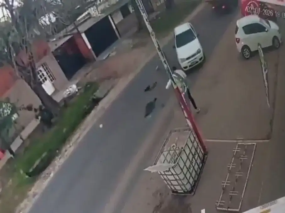 Impactante accidente