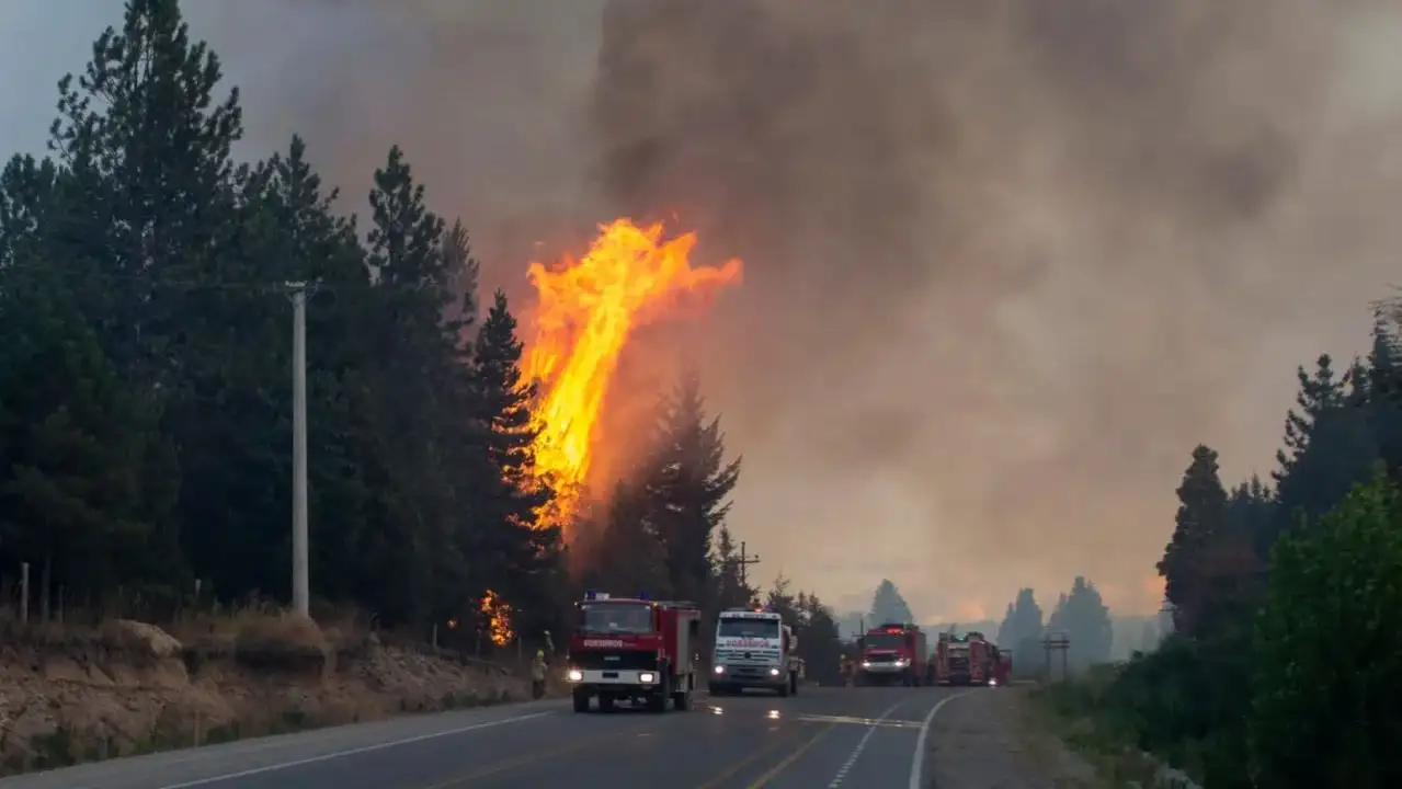 Incendios en El Bolsón