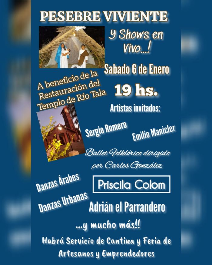 Pesebre Viviente de Río Tala