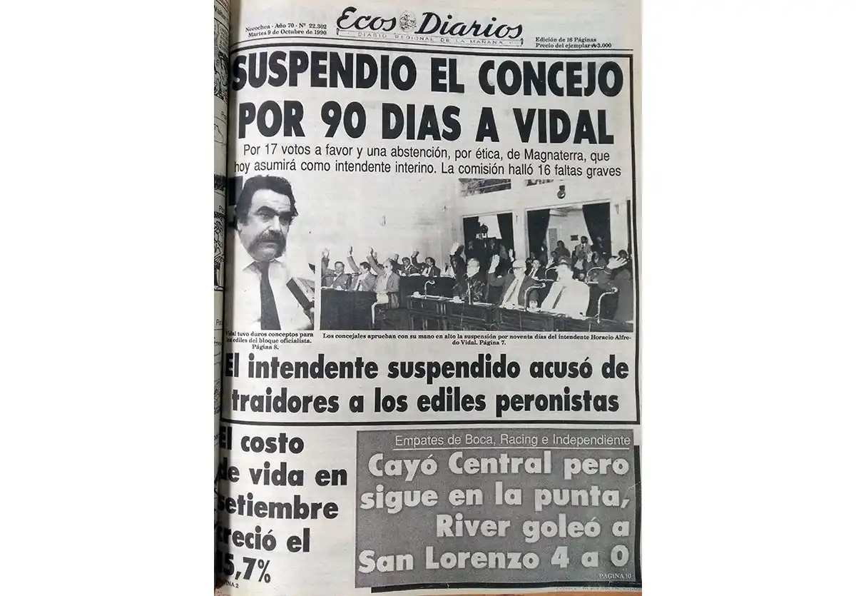 Martes 9 de octubre de 1990