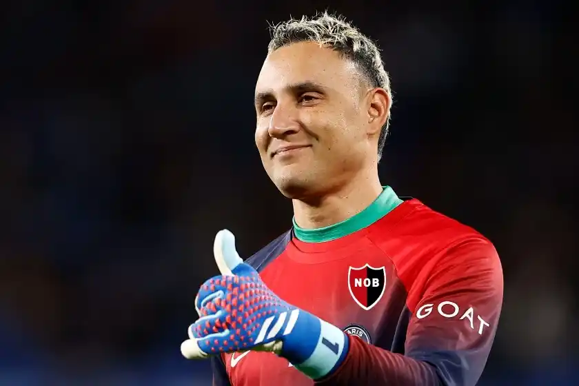 Keylor Navas no podrá atajar en el debut de Newell's en el Torneo Clausura.