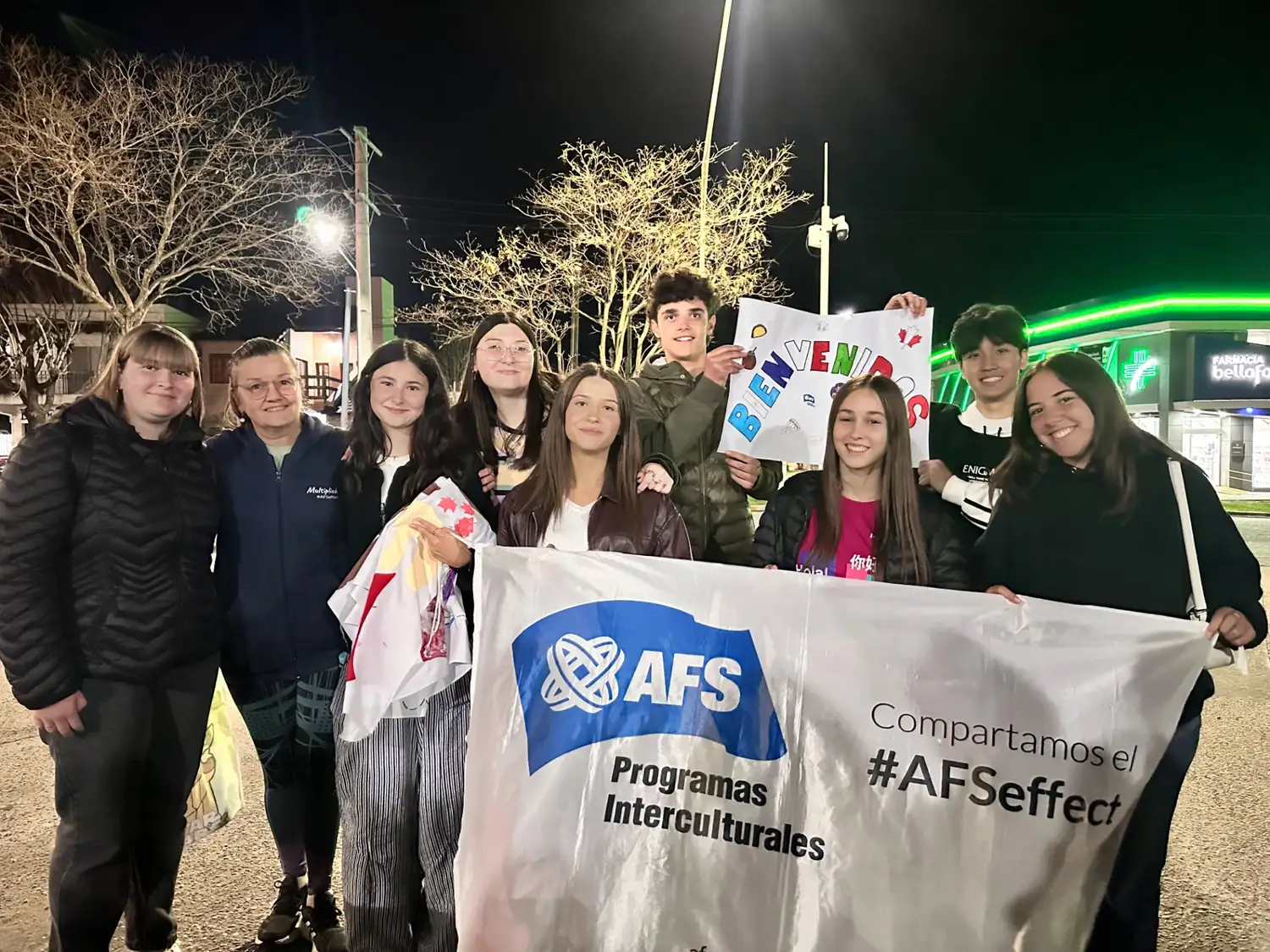 AFS Crespo: Cinco estudiantes de intercambio llegaron a nuestra ciudad