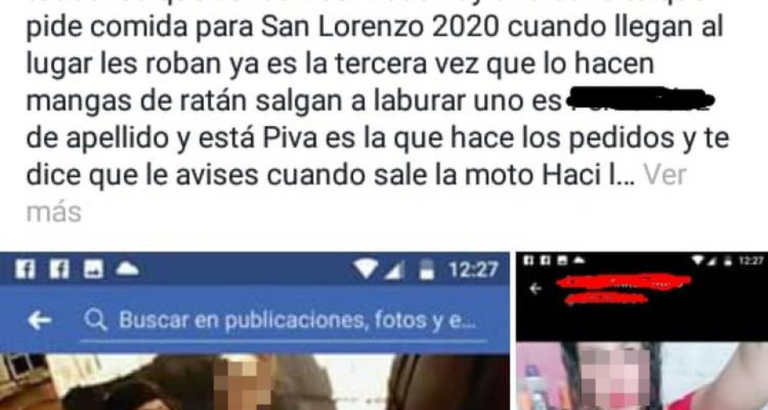 Advierten sobre una “bandita” que asalta y roba a mensajeros que hacen delivery