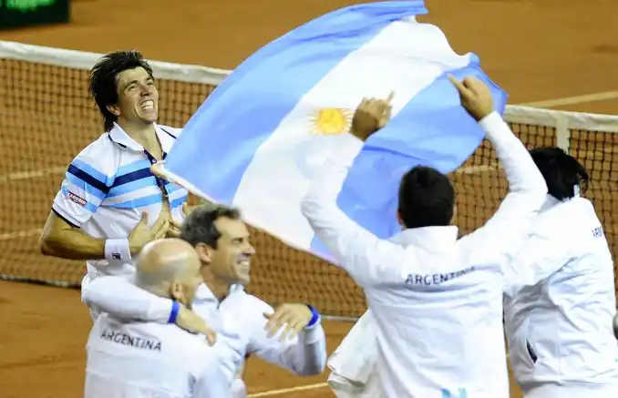 Copa Davis: Argentina ganó en dobles y jugará la Semi ante Bélgica