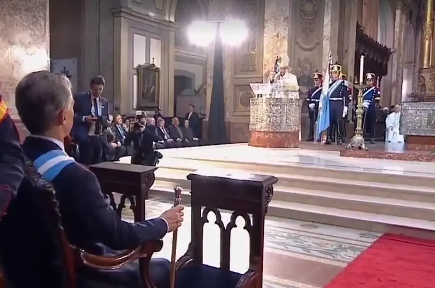 Tedeum: ante Macri, el cardenal Poli pidió cuidar a los pobres y marginados