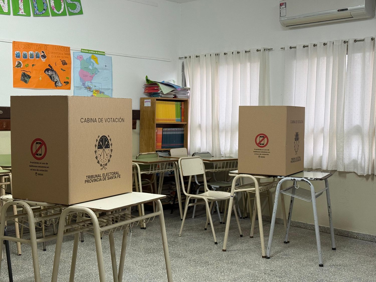 Sin contratiempos se vota desde las ocho de la mañana en la ciudad de Avellaneda
