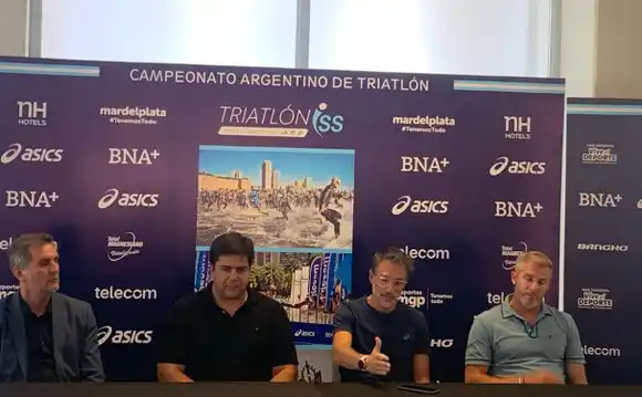 Se presentó el Half y Sprint Triatlón que se desarrollará el domingo