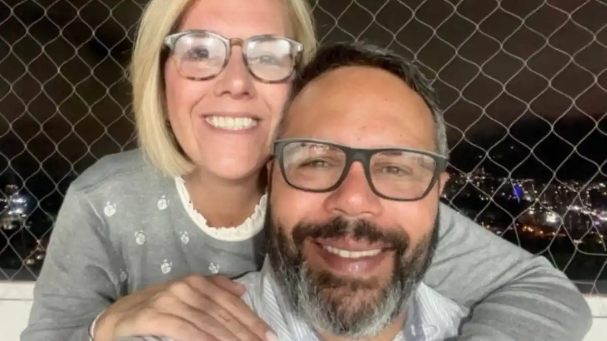 Mariana González y su esposo Rafael Tudares